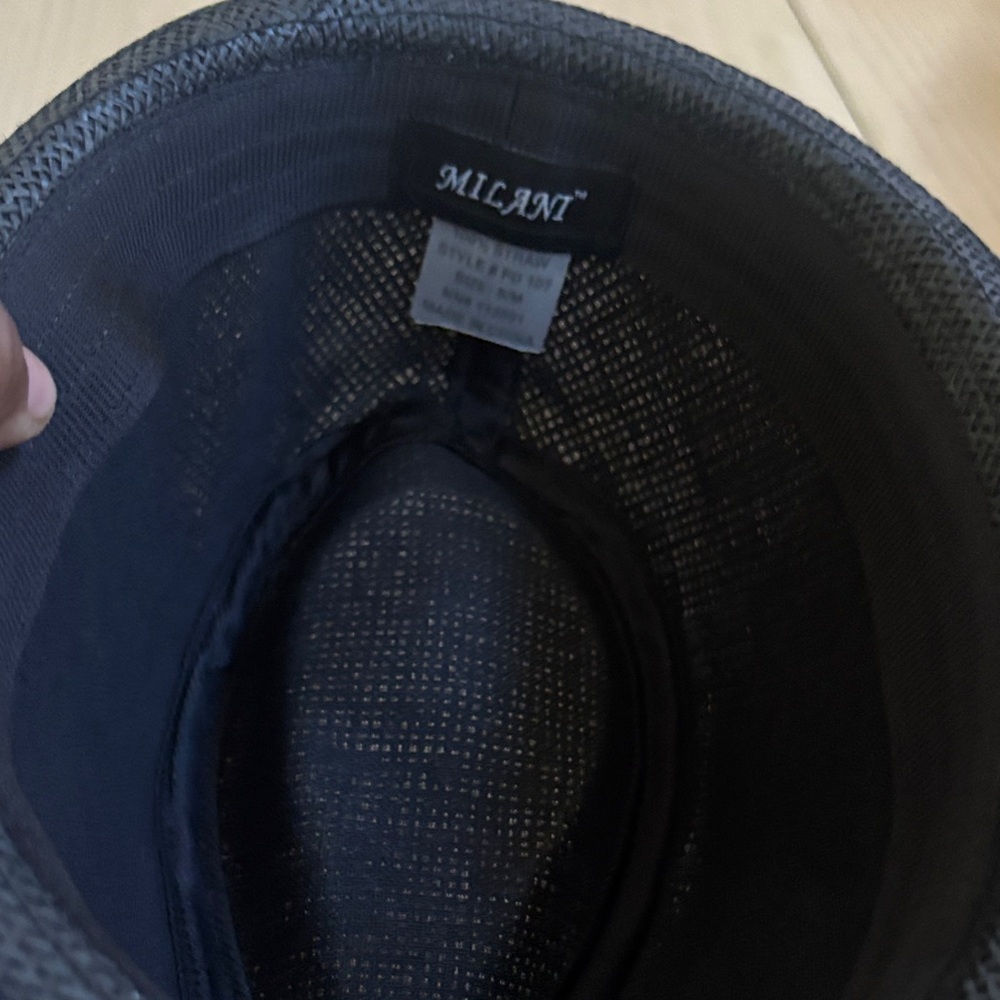 Milani Black dress Hat - Picture 4 of 8